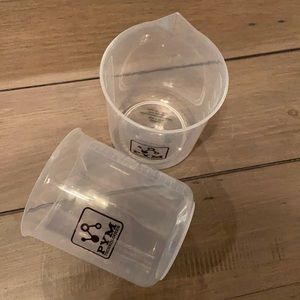 Disney PYM plastic cups from Marvel area in California Adventure Park